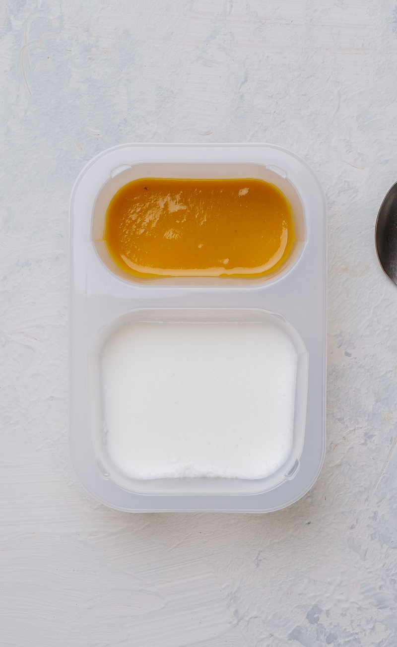 Panna cotta kokosowa z mango