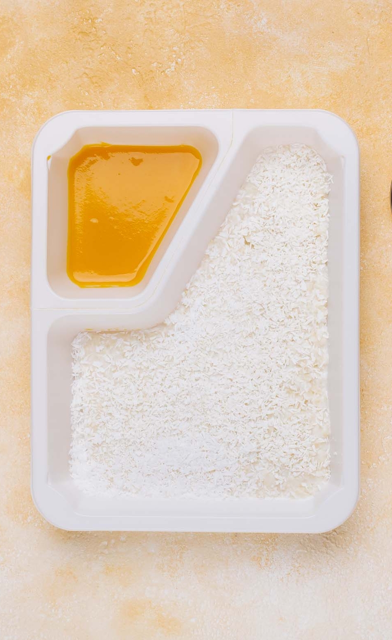 Jaglanka kokosowa z mango
