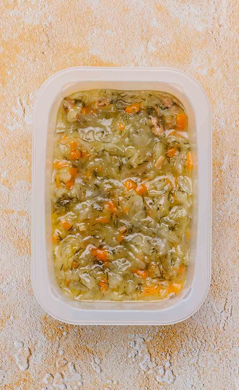 Zupa z kapusty z koperkiem
