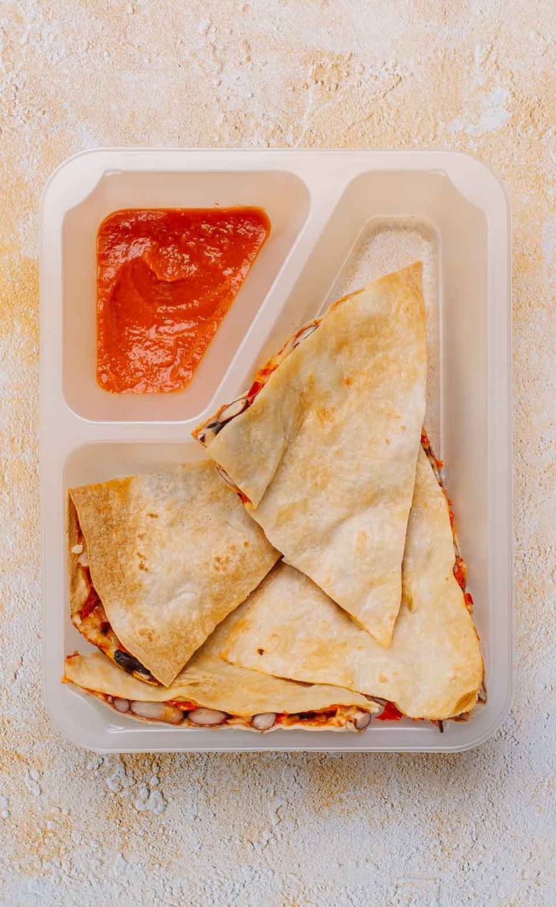 Wegetariańska quesadilla