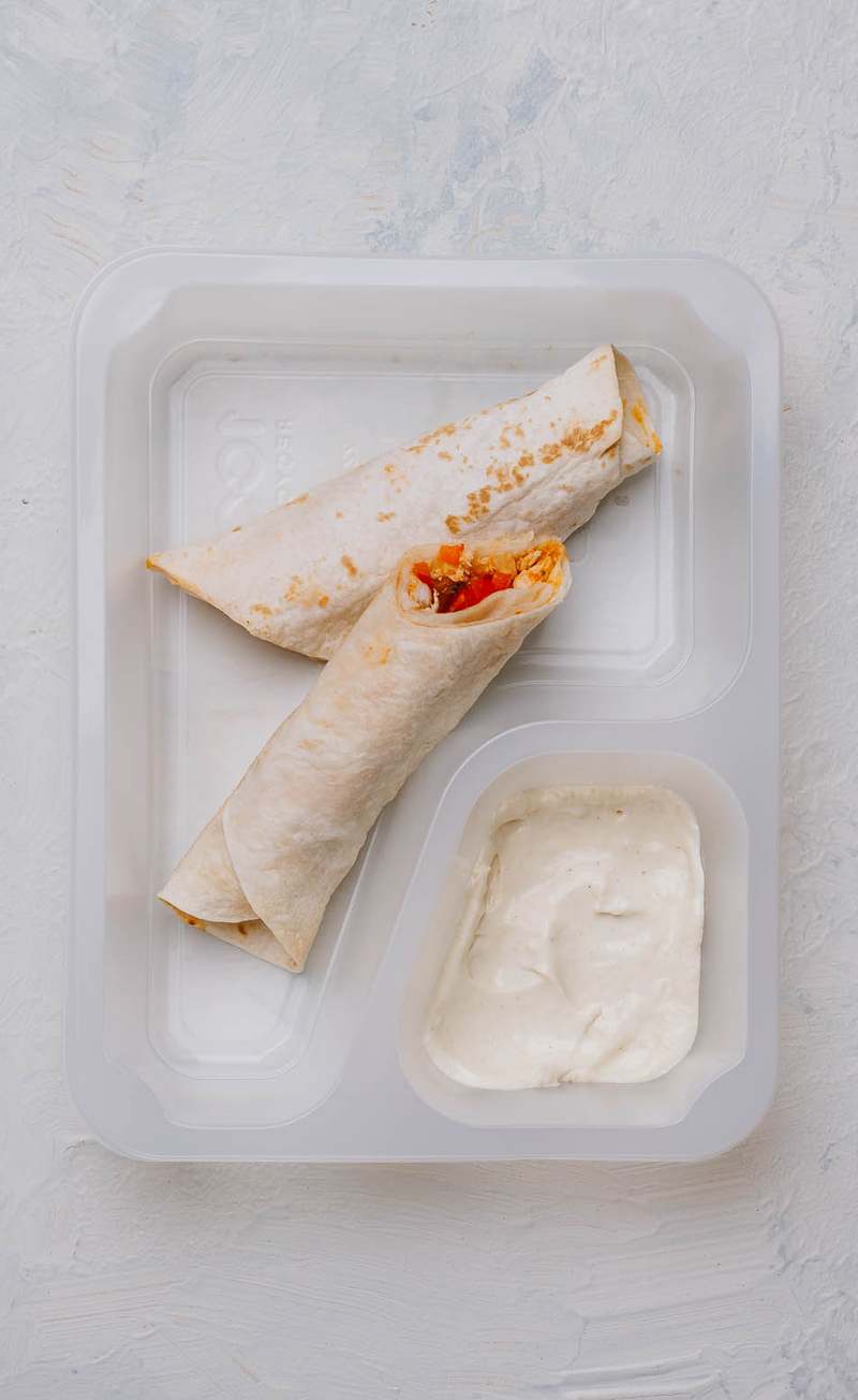 Tortilla z kurczakiem