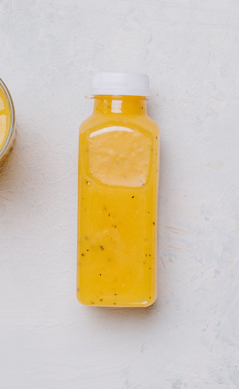 Smoothie pomarańczowe z mango i marakują
