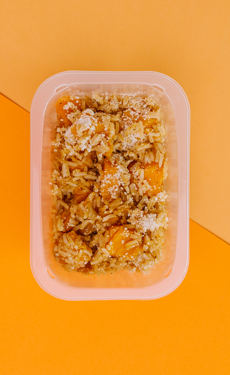 Risotto dyniowe z parmezanem