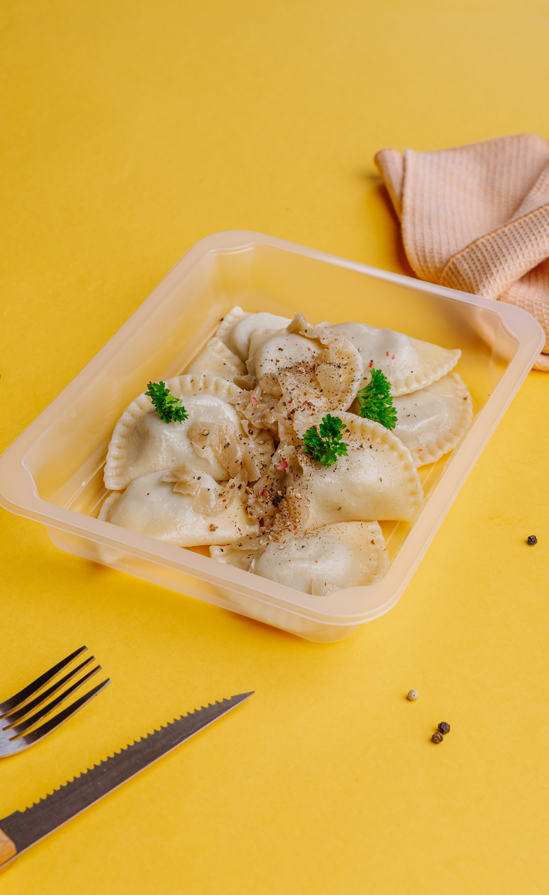 Pierogi z kapustą i grzybami